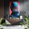 Robocop Brushed Aluminum Dibond Wall Art by Insigneart USA