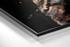 Rocky Brushed Aluminum Dibond Wall Art by Insigneart USA