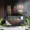 Joker Brushed Aluminum Dibond Wall Art by Insigneart USA