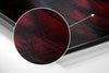 Red Eagle Brushed Aluminum Dibond Wall Art by Insigneart USA