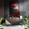 Red Eagle Brushed Aluminum Dibond Wall Art by Insigneart USA