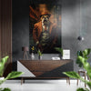 Bulldog Brushed Aluminum Dibond Wall Art by Insigneart USA