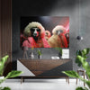 Sheeps' Life Brushed Aluminum Dibond Wall Art by Insigneart USA