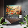 Paris Brushed Aluminum Dibond Wall Art by Insigneart USA