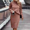 Women's Two Piece Set - Pullover Sweater & Bodycon Skirt Cozy Outfit by FitiqueFit
