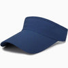 Adjustable Summer Breathable Hats Men Women Sun Protection Sports Golf Tennis Visor Hat Adjustable Visor UV Protection Top Empty Solid Sports Outdoor Running Sunscreen Strong Cap by Stevvex