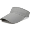 Adjustable Summer Breathable Hats Men Women Sun Protection Sports Golf Tennis Visor Hat Adjustable Visor UV Protection Top Empty Solid Sports Outdoor Running Sunscreen Strong Cap by Stevvex