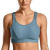 Adjustable Woman Modern Sports Bra Sportswear Crop Top Belt Zipper Yoga Running Comfortable Bras Push Up Gym Equipment by Stevvex