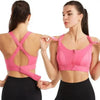 Adjustable Woman Modern Sports Bra Sportswear Crop Top Belt Zipper Yoga Running Comfortable Bras Push Up Gym Equipment by Stevvex