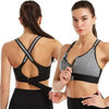 Adjustable Woman Modern Sports Bra Sportswear Crop Top Belt Zipper Yoga Running Comfortable Bras Push Up Gym Equipment by Stevvex