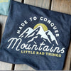 ADULT MADE TO CONQUER TEE by LITTLE RAD THINGS