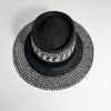 Adult Summer Straw Hat Fashion Casual Beach Fedora Hat Wide Brim Straw Hat Luxury Fedora Summer Packable Sun Hat Lightweight Women Beach Sun Hat Breathable Sun Hats For Women 56-58cm by Stevvex