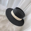 Adult Summer Straw Hat Fashion Casual Beach Fedora Hat Wide Brim Straw Hat Luxury Fedora Summer Packable Sun Hat Lightweight Women Beach Sun Hat Breathable Sun Hats For Women 56-58cm by Stevvex