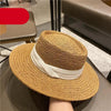 Adult Summer Straw Hat Fashion Casual Beach Fedora Hat Wide Brim Straw Hat Luxury Fedora Summer Packable Sun Hat Lightweight Women Beach Sun Hat Breathable Sun Hats For Women 56-58cm by Stevvex