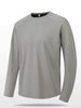 Men's Plus Size Long Sleeve Performance Active T-Shirt by Simply Love