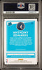 Graded 2020-21 Panini Donruss Anthony Edwards #201 Rated Rookie RC Basketball Card PSA 10 Gem Mint