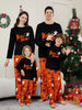Parent-child Pajamas Long Sleeve Two-piece Set Eye Letter Printed Homewear by My Store