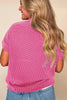 Mock Neck Short Sleeve T-Shirt by Simply Love