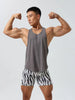 Men's Plus Size Round Neck Wide Strap Tank