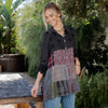 3/4 Ruffle Sleeves Western Blouse Top (New Color) by DoodleBug's