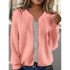 Bomber Jackets For Women Cute Jacquard Coats Lightweight Zip Up Jackets by FitiqueFit