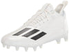 adidas Mens Adizero Football Shoe White/Black/White 14 by EasyOptionXY