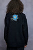 POL Floral Pattern Round Neck Sweater with Exposed Stitching by FitiqueFit