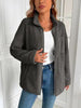 Winter Warm Zip Up Long Sleeve Jacket Fuzzy Cozy & Stylish Jacket Cold-Weather Essential Outdoor Jacket by Stevvex