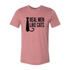 Real Men Like Cat T-Shirt by Furr Baby Gifts