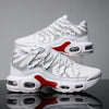 Air Cushion Mens Comfortables Sneakers Breathable Non Slip Casual Lightweight Running Gym Sneakers Jogging Walking Couples Outdoor Gym Sport Mens Sneakers by Stevvex