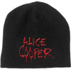 Alice Cooper Dripping Logo [Hat] by Rock Band Apparel