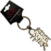Alice Cooper Dripping Logo Gold [Keychain] by Rock Band Apparel