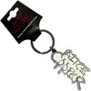 Alice Cooper Dripping Logo Silver [Keychain] by Rock Band Apparel