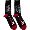 Alice Cooper Face [Socks] by Rock Band Apparel