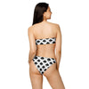 Smokin Spades Recycled Bandeau Bikini by Neon Spur