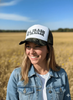 All Trash No Trailer Camo Trucker Hat by Wild Junkie