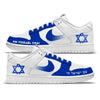 "Am Yisrael Chai" Nike Dunk Low Shoes by Stadium Custom Kicks