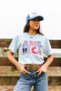 America Sequin Patch Tee by Wild Junkie