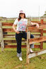 American Freedom Flowers Graphic Tee by Wild Junkie