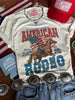 American Rodeo 4th July Graphic Tee by Wild Junkie