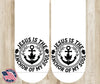 Anchor of My Soul - Black by Carolina Country Bling