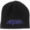 Anthrax Logo [Hat] by Rock Band Apparel