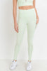 Highwaist Hybrid Mesh & Lattice Straps Full Pocket Leggings