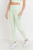 Highwaist Hybrid Mesh & Lattice Straps Full Pocket Leggings