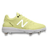 "Apricot Pastel" New Balance 4040v5 Cleats by Stadium Custom Kicks
