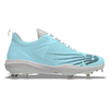 "Aqua Blue Pastel" New Balance FuelCell 4040v6 Cleats by Stadium Custom Kicks