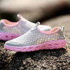 Aqua Shoes Unisex Casual Fashion Mesh Breathable Quick Dry Outdoor Rubber Sole Slip Water Shoes For Beach Water Sports Lightweight Slip On Walking Shoes by Stevvex