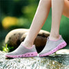 Aqua Shoes Unisex Casual Fashion Mesh Breathable Quick Dry Outdoor Rubber Sole Slip Water Shoes For Beach Water Sports Lightweight Slip On Walking Shoes by Stevvex