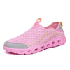 Aqua Shoes Unisex Casual Fashion Mesh Breathable Quick Dry Outdoor Rubber Sole Slip Water Shoes For Beach Water Sports Lightweight Slip On Walking Shoes by Stevvex