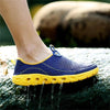 Aqua Shoes Unisex Casual Fashion Mesh Breathable Quick Dry Outdoor Rubber Sole Slip Water Shoes For Beach Water Sports Lightweight Slip On Walking Shoes by Stevvex
